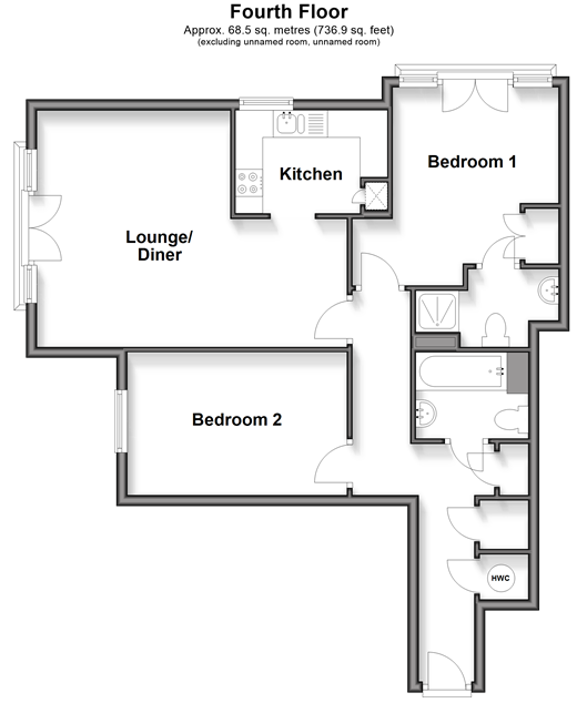 Medway Wharf Road, Tonbridge floorplan