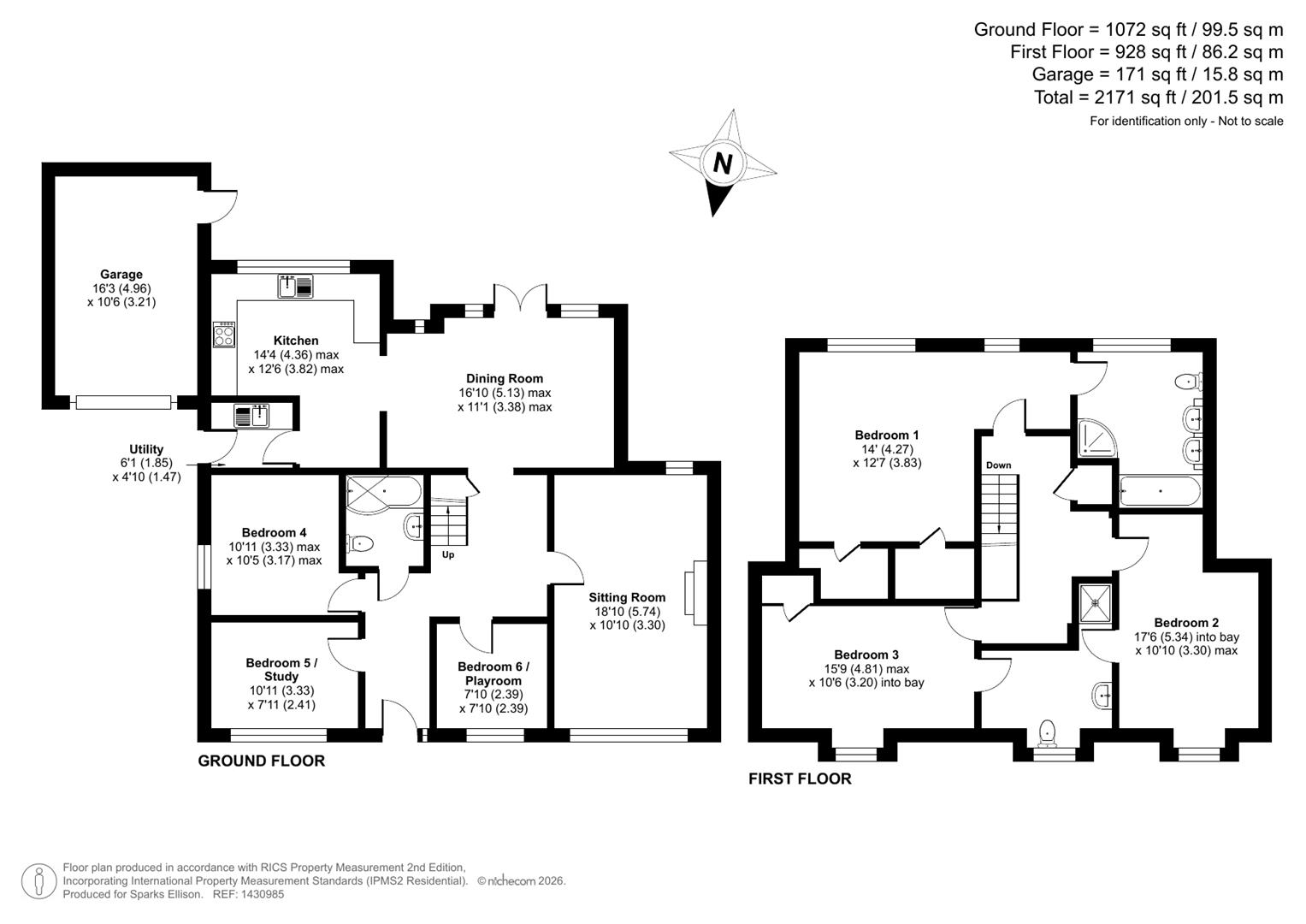 105, Hiltingbury Road, Chandler's Ford floorplan
