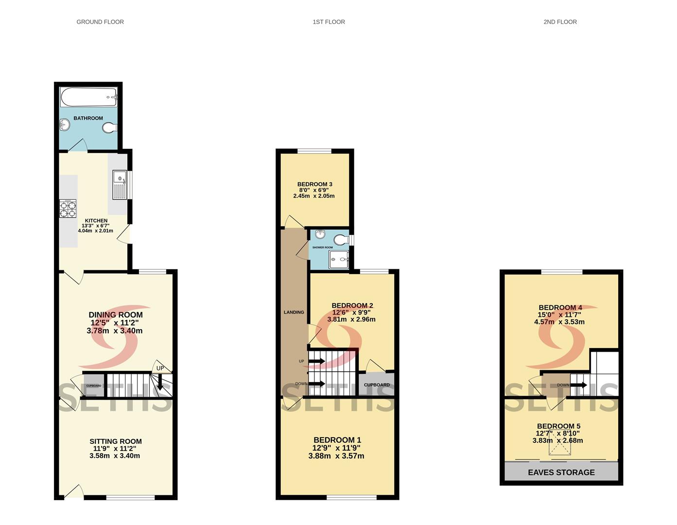 36, Wilson Street, Leicester floorplan