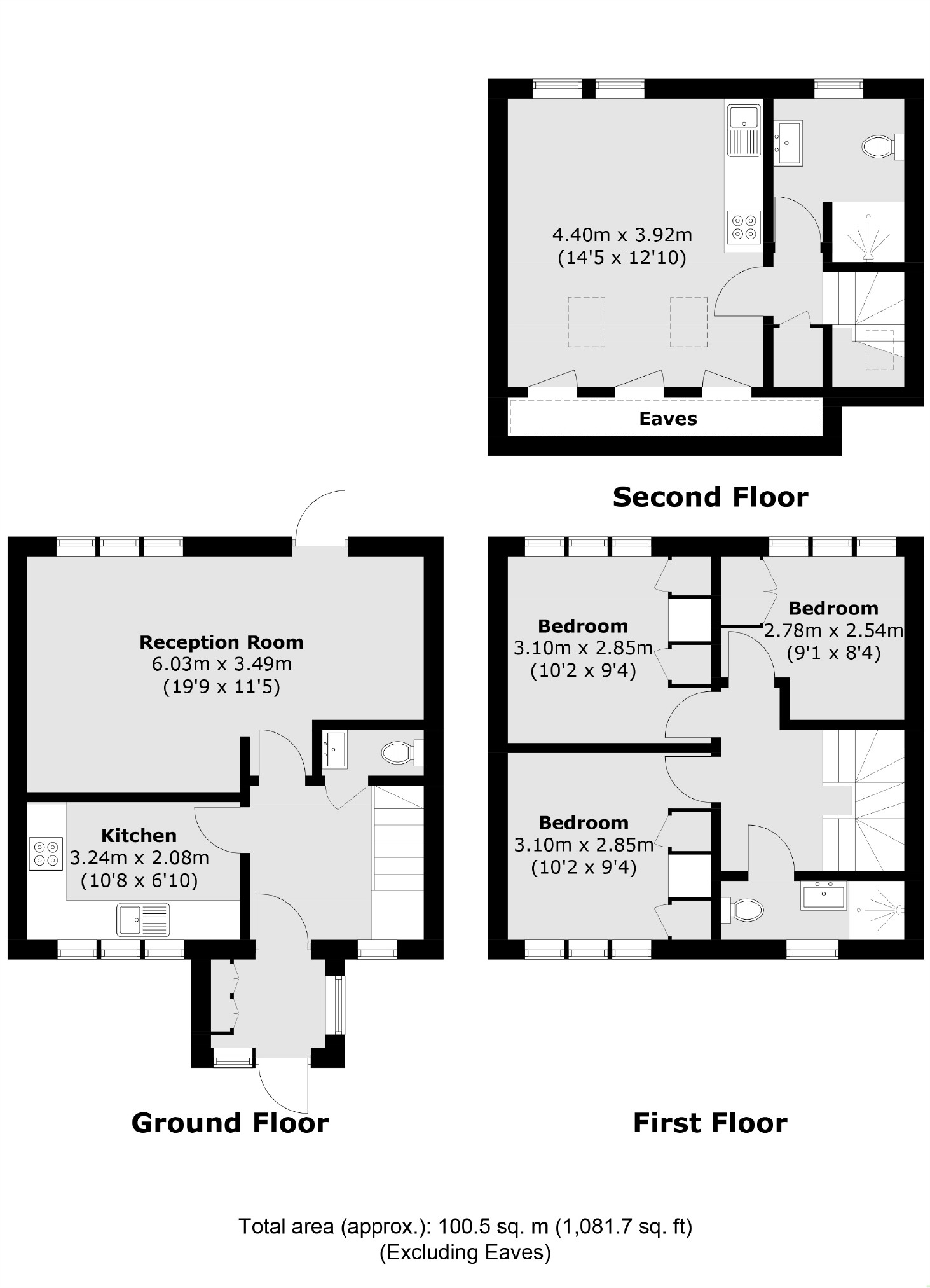 15, Cherry Crescent, Brentford floorplan