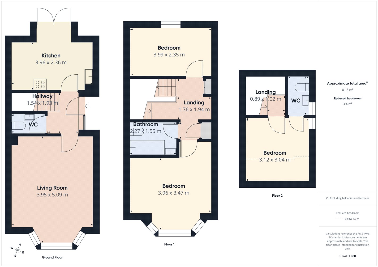 47A, Bloomfield Road, Bristol floorplan