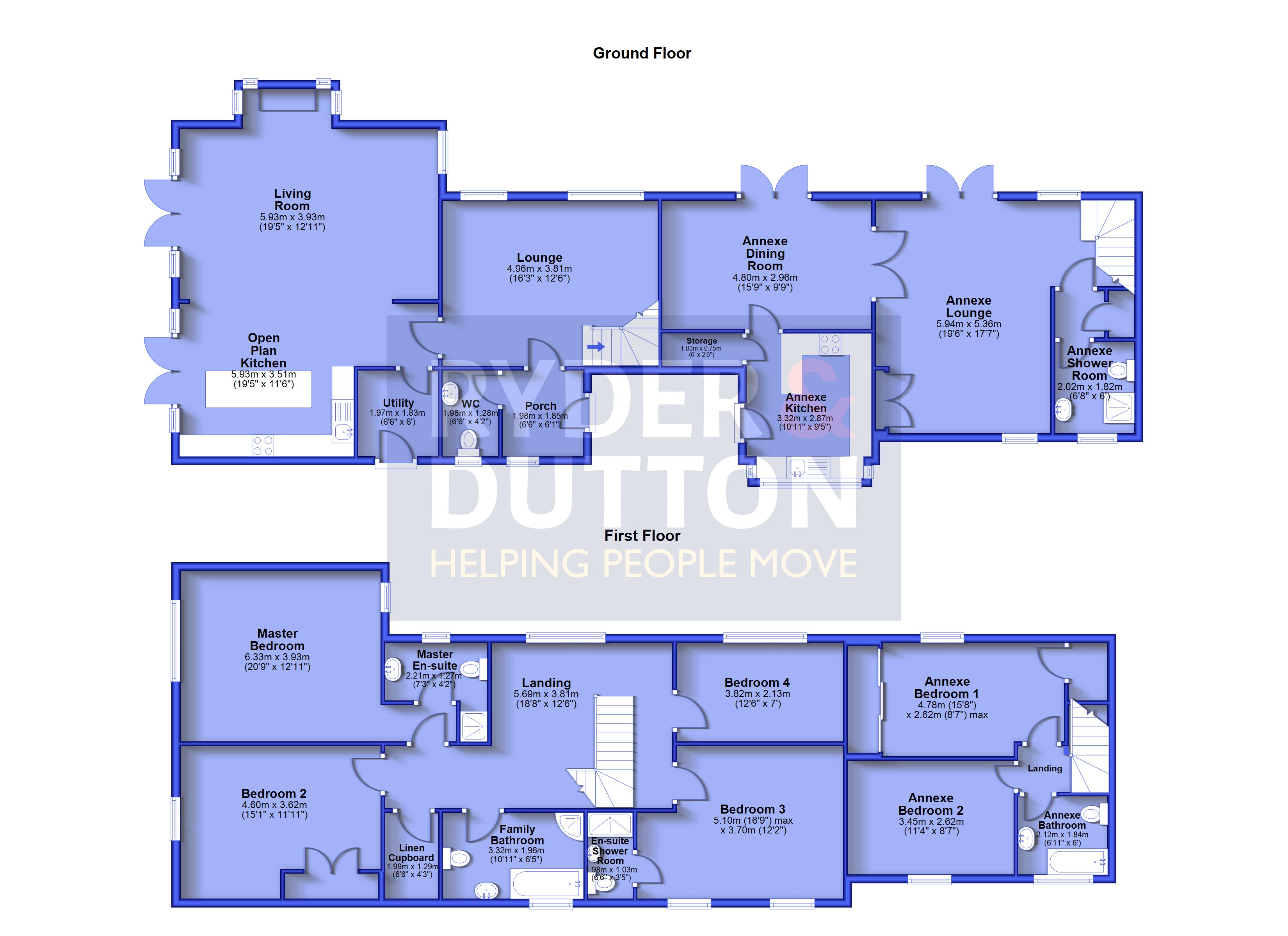 Wolfenden Green, Waterfoot, Rossendale, BB4 floorplan