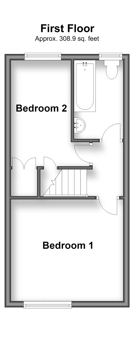 Naldrett Close, Horsham floorplan