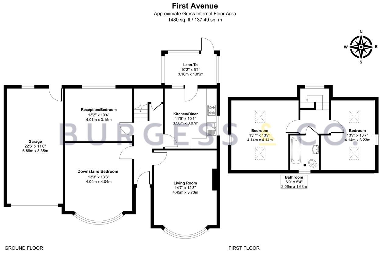 6, First Avenue, Bexhill-On-Sea floorplan