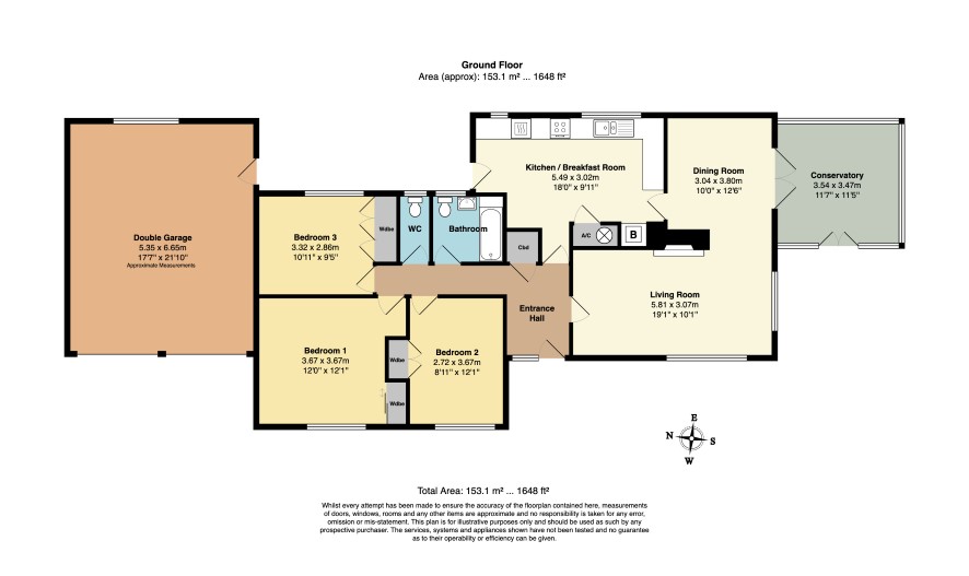 Cleswyth, Grove Lane, Perran Downs, Penzance floorplan