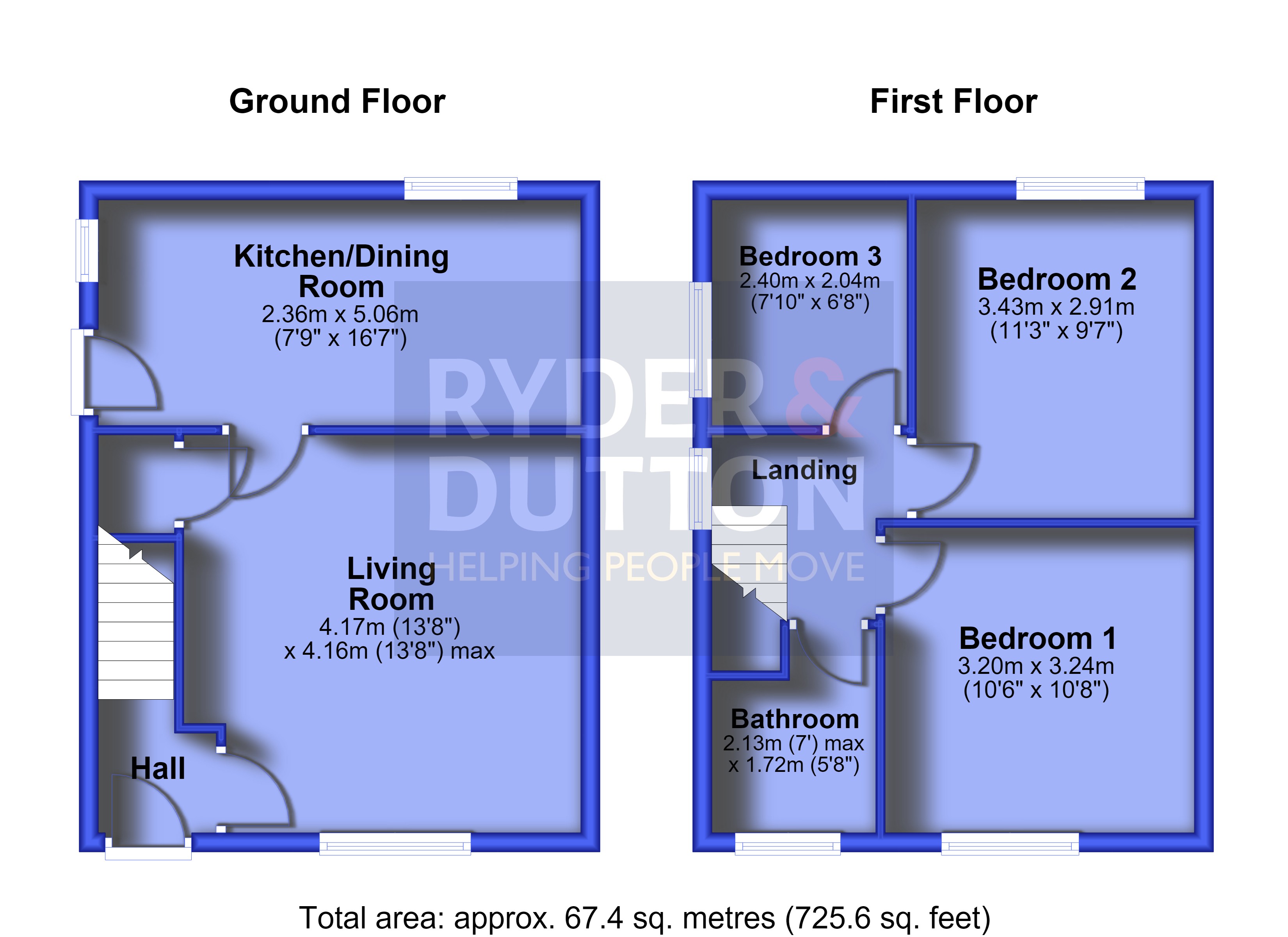 58, Wakefield Road, Huddersfield floorplan