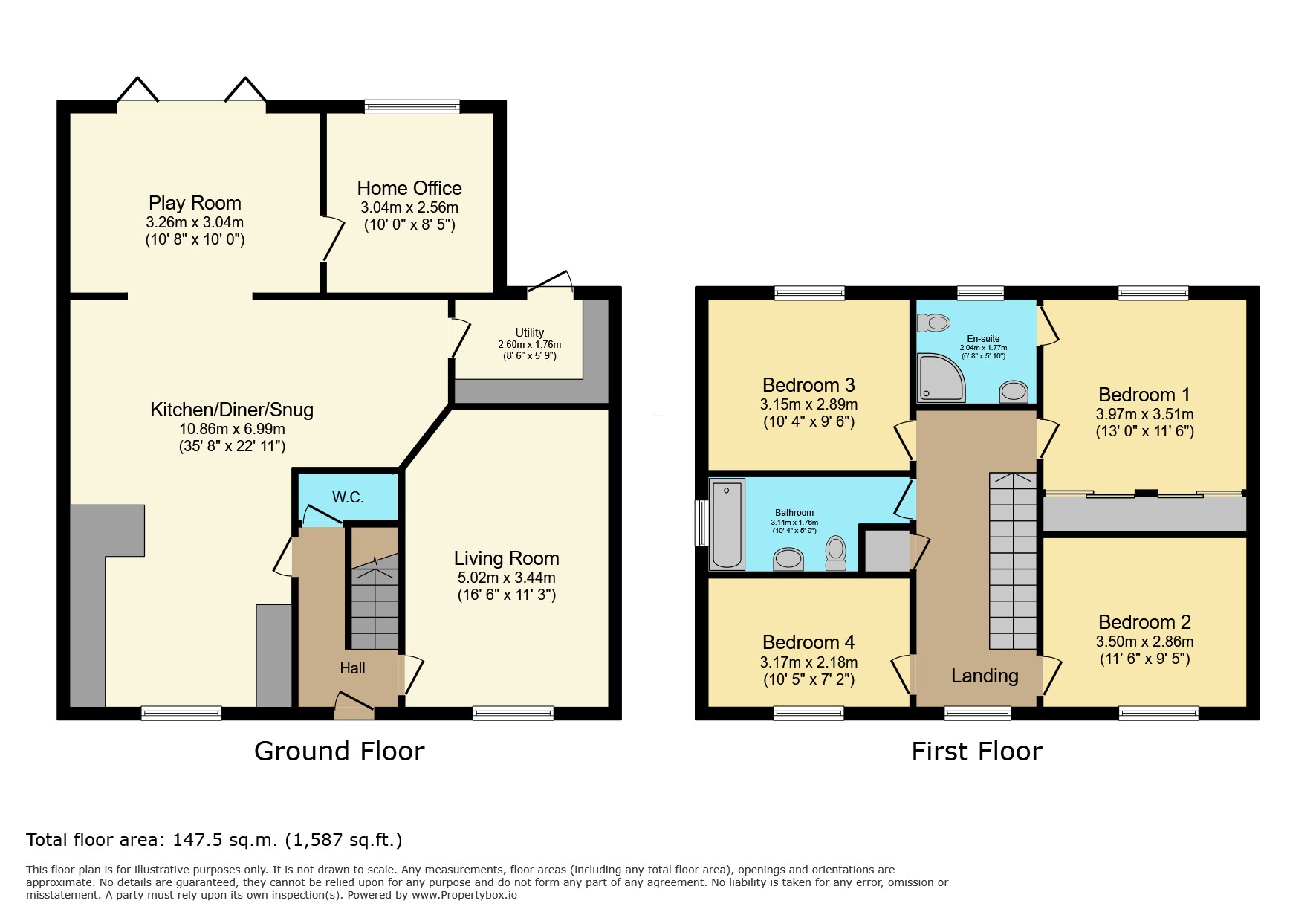 16 Henson Close, Leicester floorplan