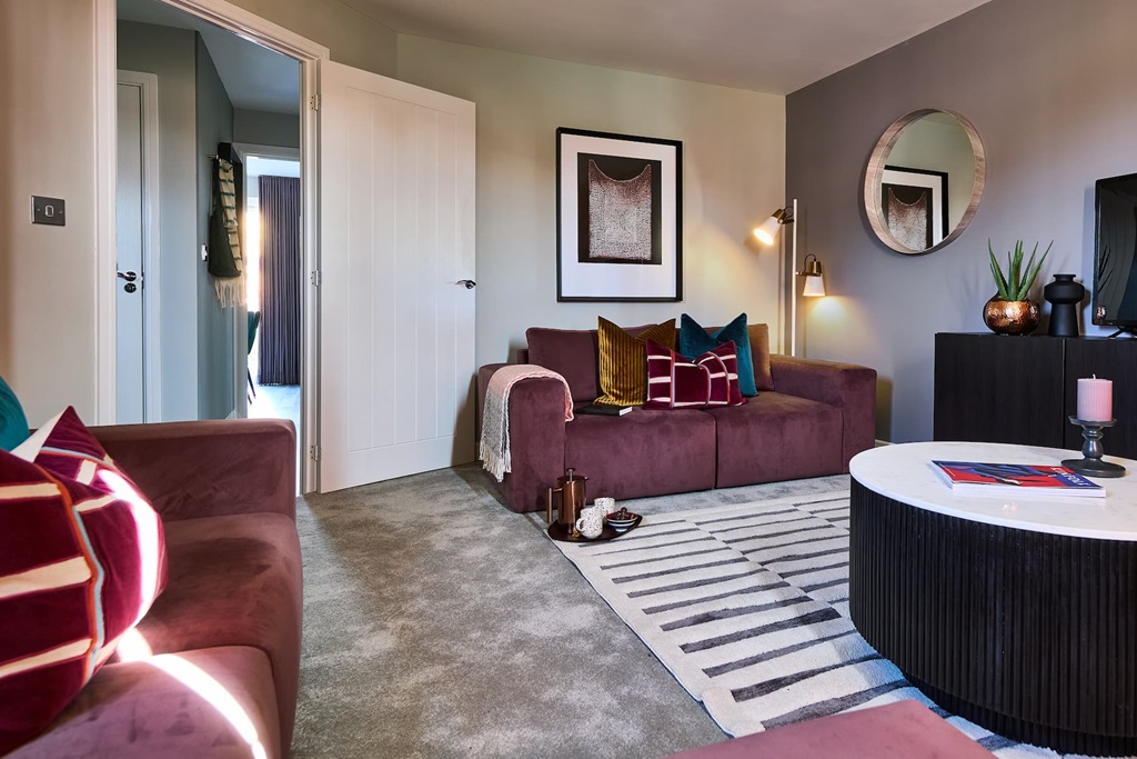 A Spacious, Yet Cosy Lounge Is Located At The Front Of The Home