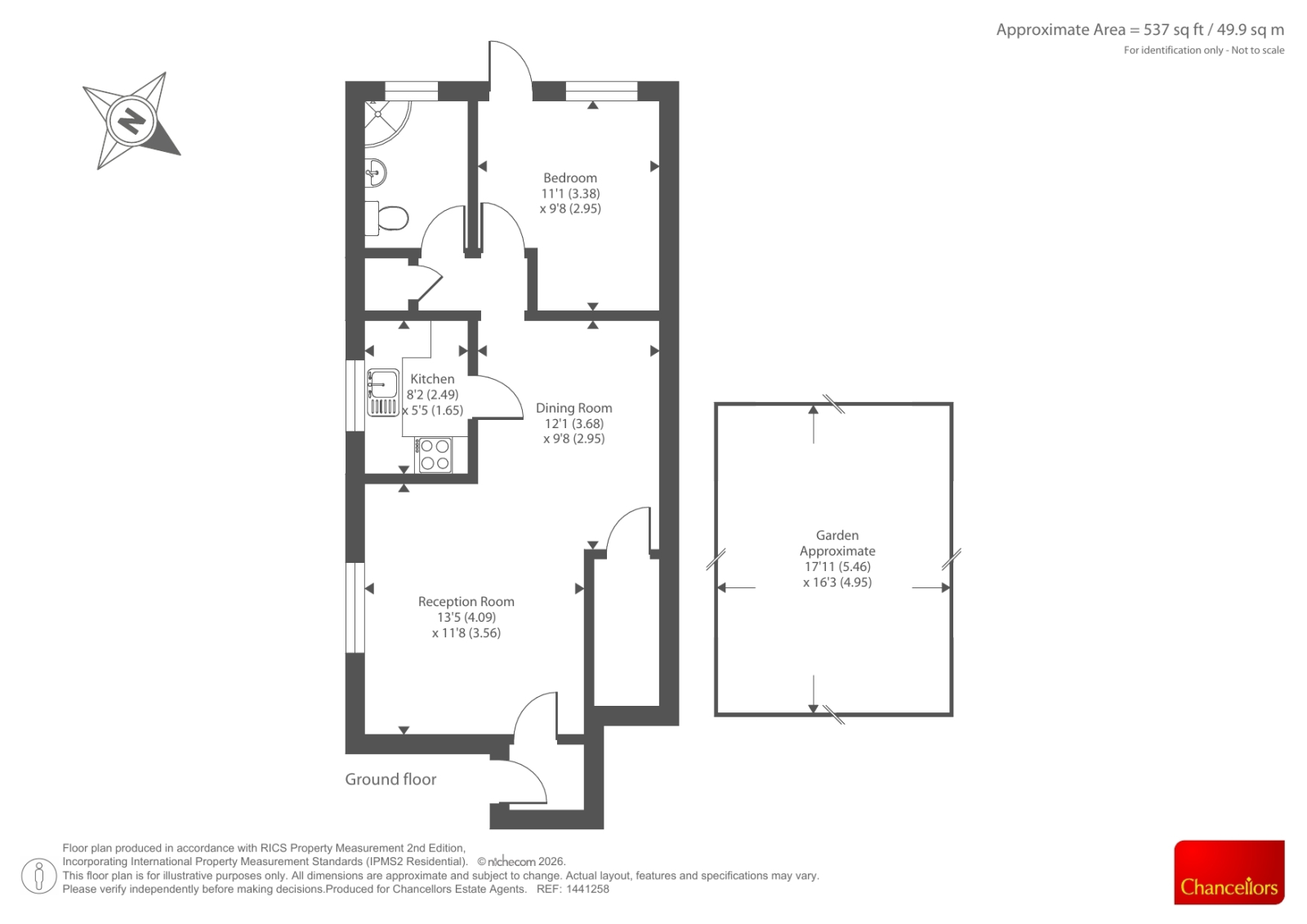 12, The Ridings, Kidlington floorplan