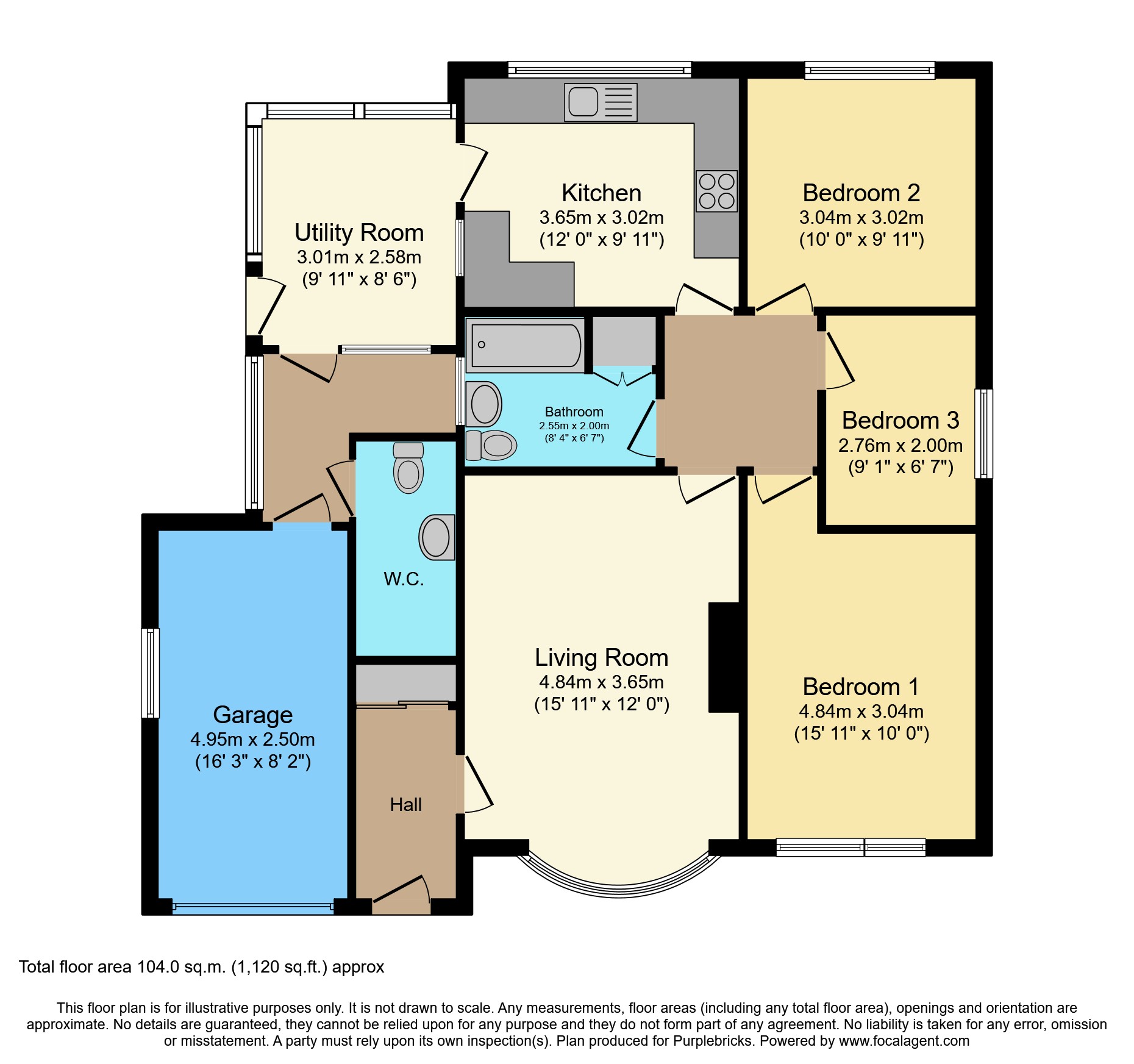 Meadow Rise, Saxilby, Lincoln LN1, 3 bedroom detached bungalow for sale