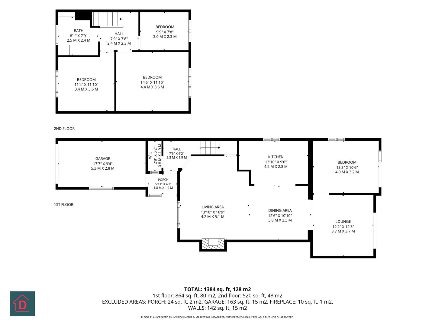 39, Cherry Walk, Douglas floorplan