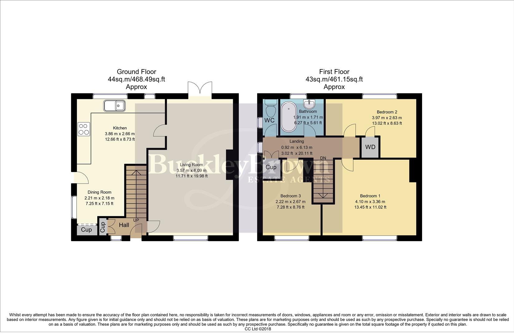 21, Slant Lane, Mansfield floorplan