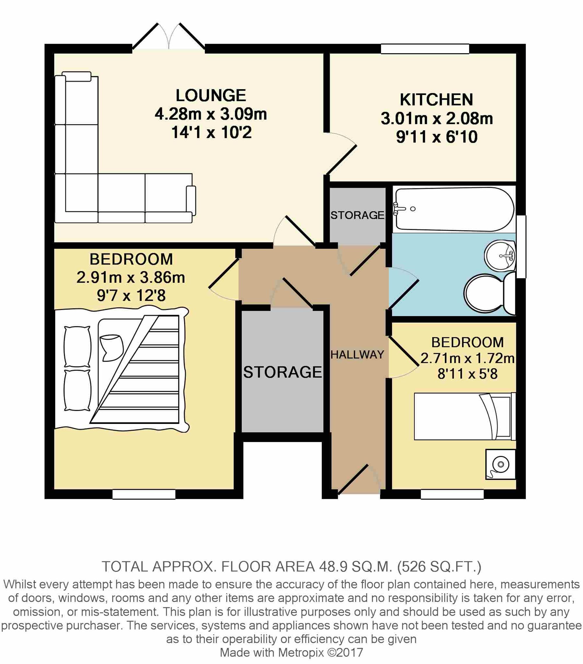 42 Bloomery Way, Chesterfield floorplan