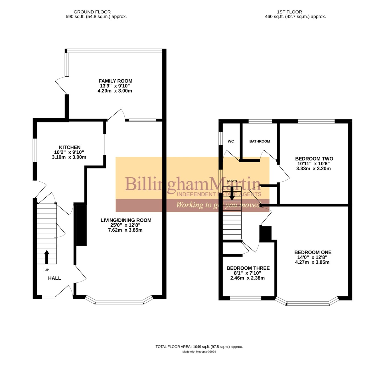 Blunden Road, Farnborough GU14, 3 bedroom semidetached house for sale