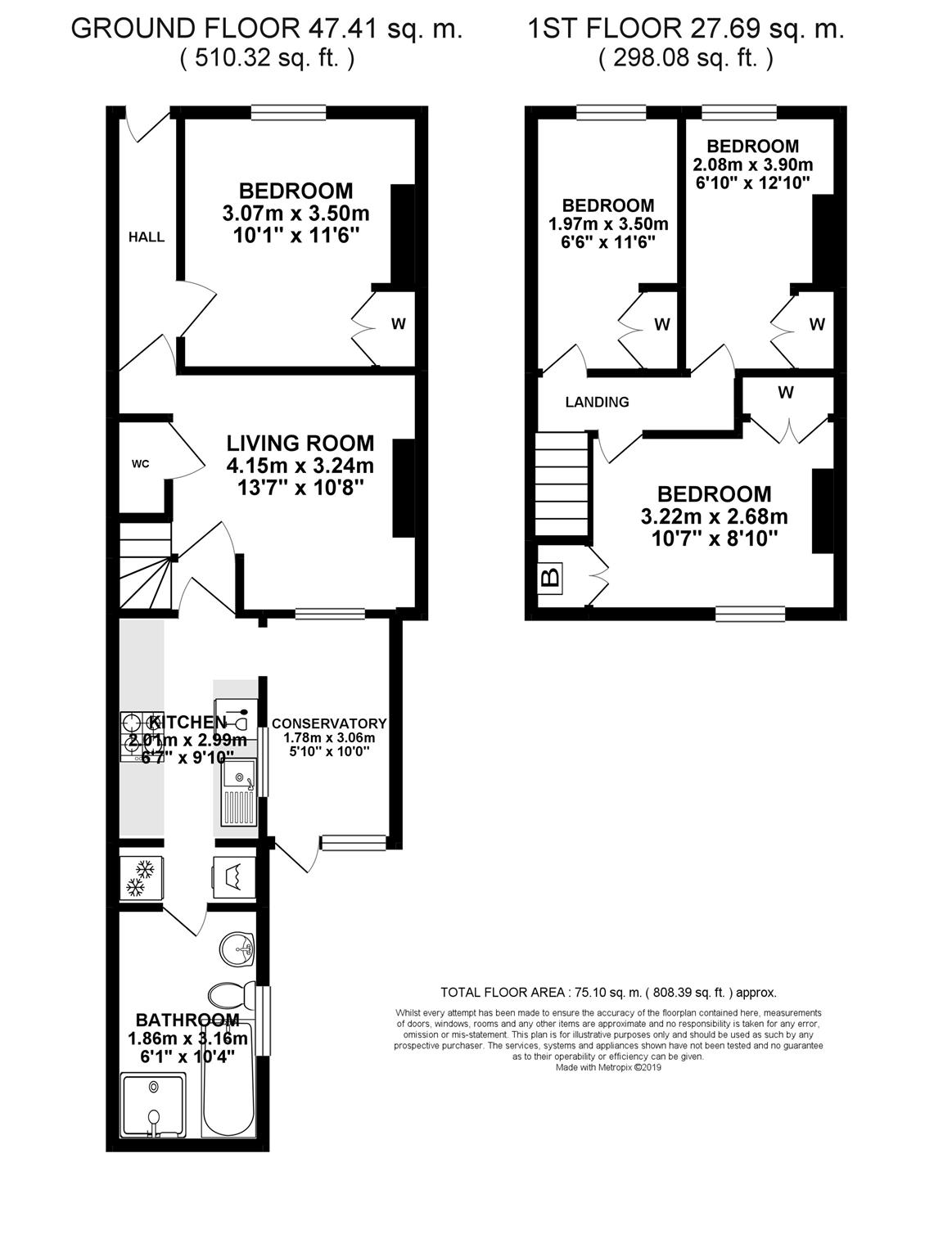 2, Brougham Hayes, Somerset floorplan
