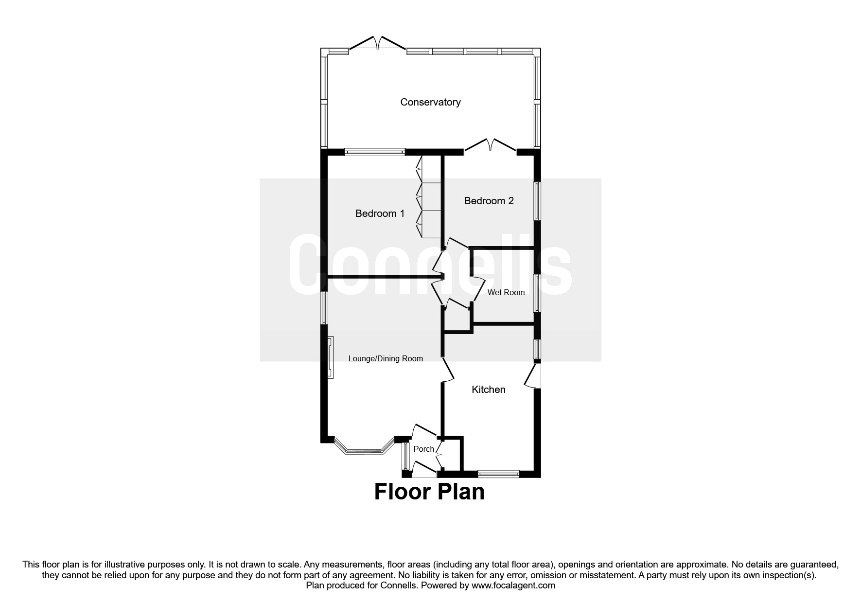 2 bed detached bungalow for sale in Pinel Close, Broughton Astley