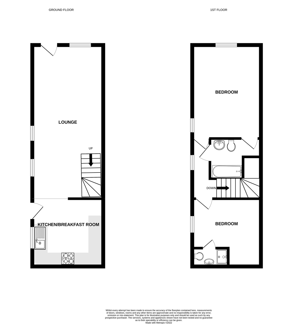 7, Meeting Street, Bideford floorplan