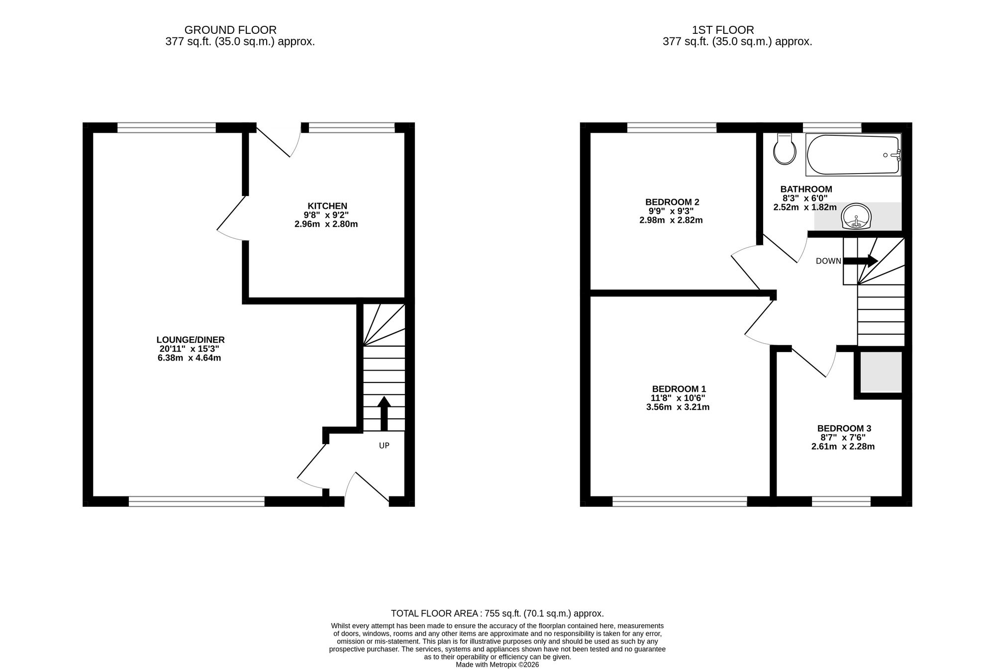 Cheviot Close, Newport floorplan