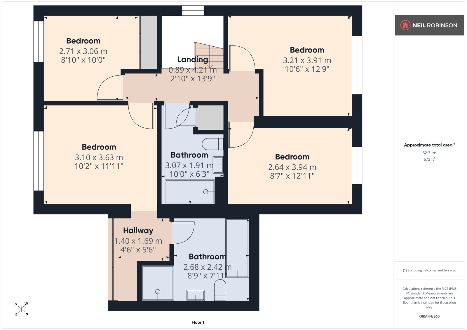 60, Smethurst Road, Wigan floorplan