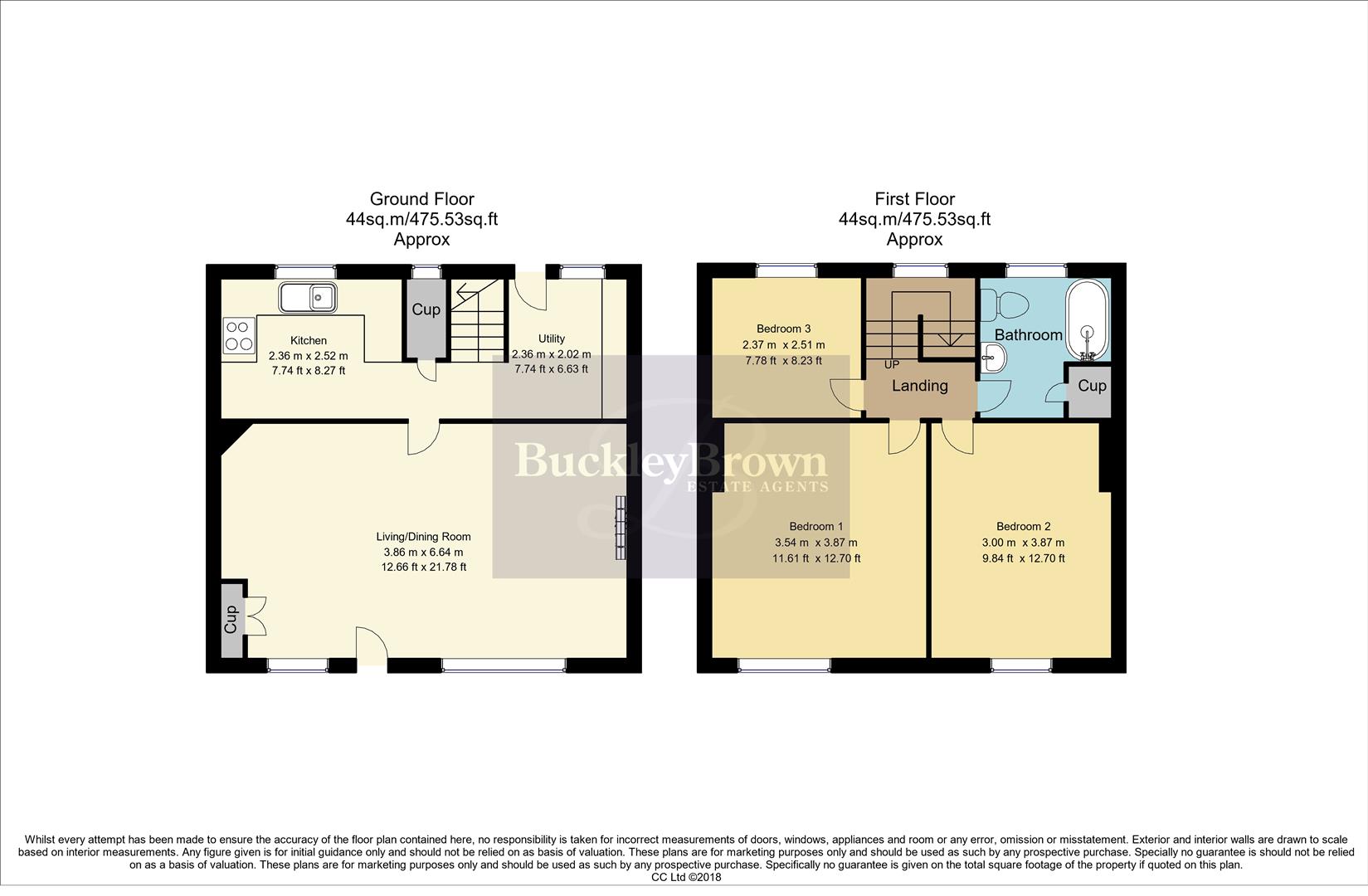 11, Third Avenue, Mansfield floorplan