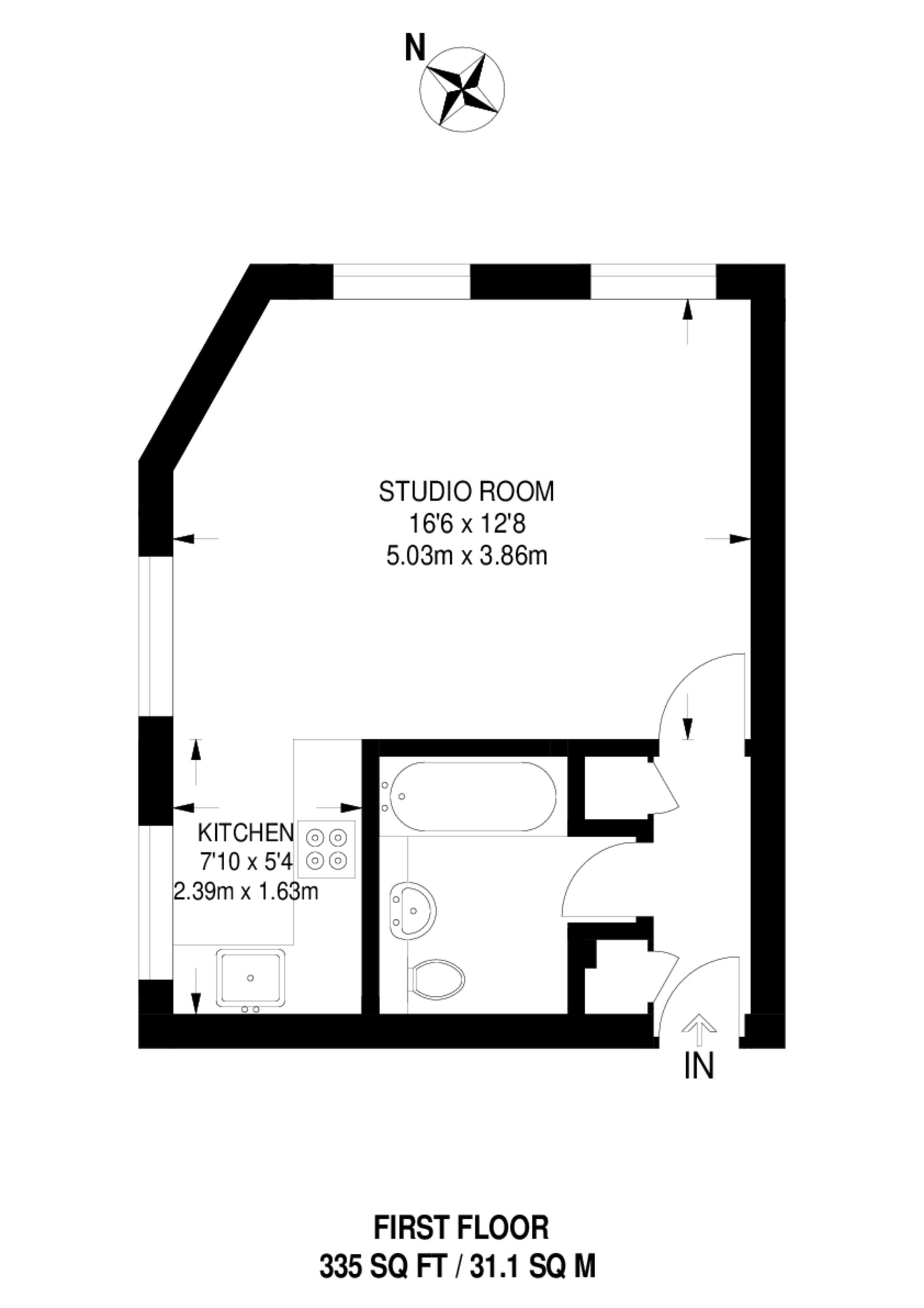 Lancaster Road, Notting Hill floorplan