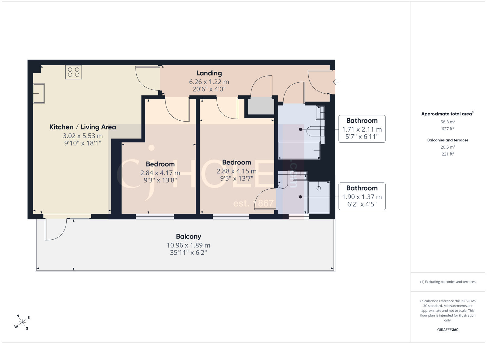 124, Chessel Drive, Bristol floorplan