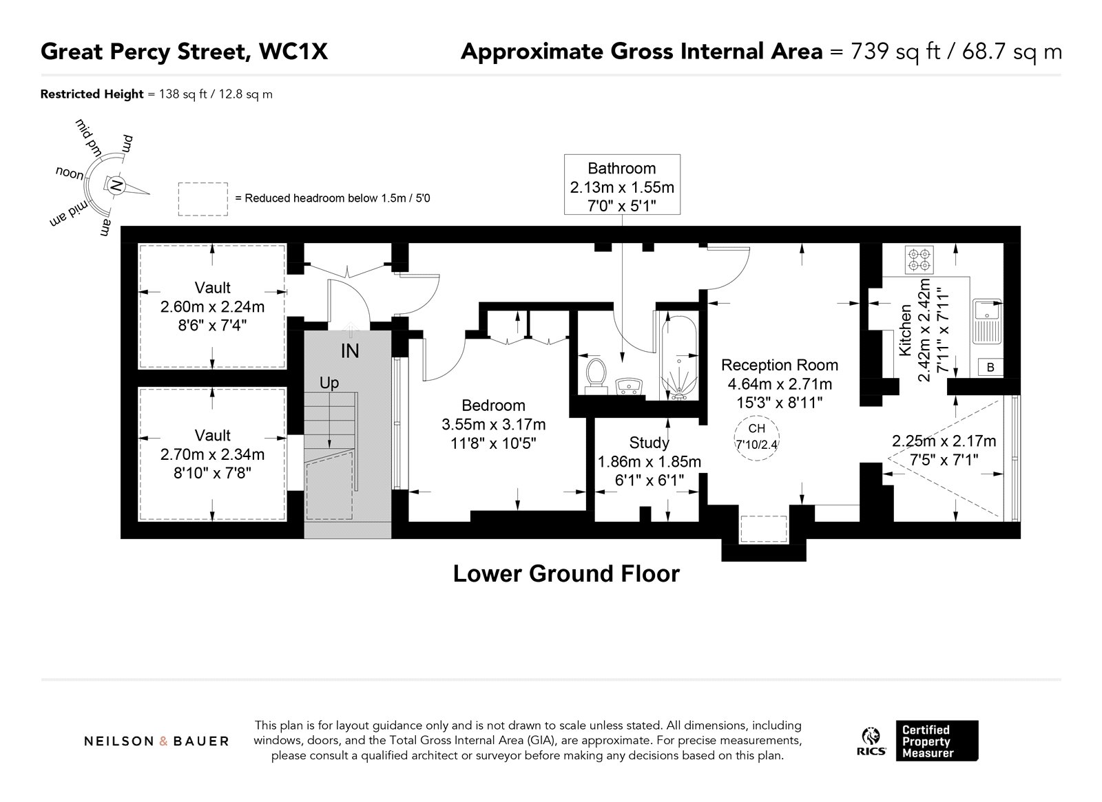 42A,, Great Percy Street, London floorplan