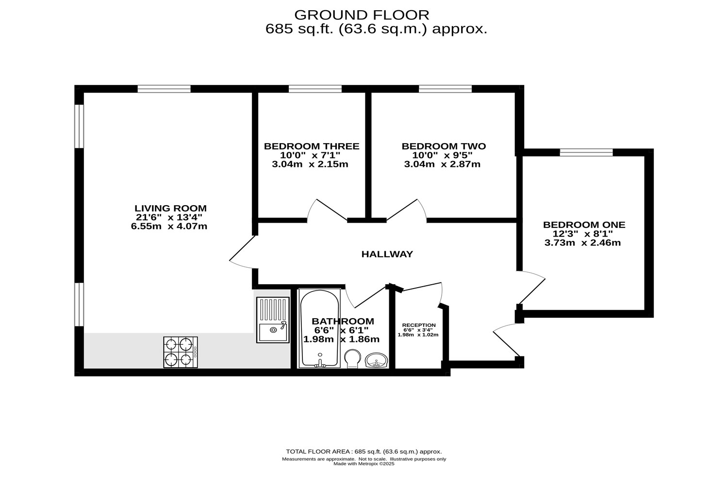 8, Apartment 60, Lloyd Road, Manchester floorplan