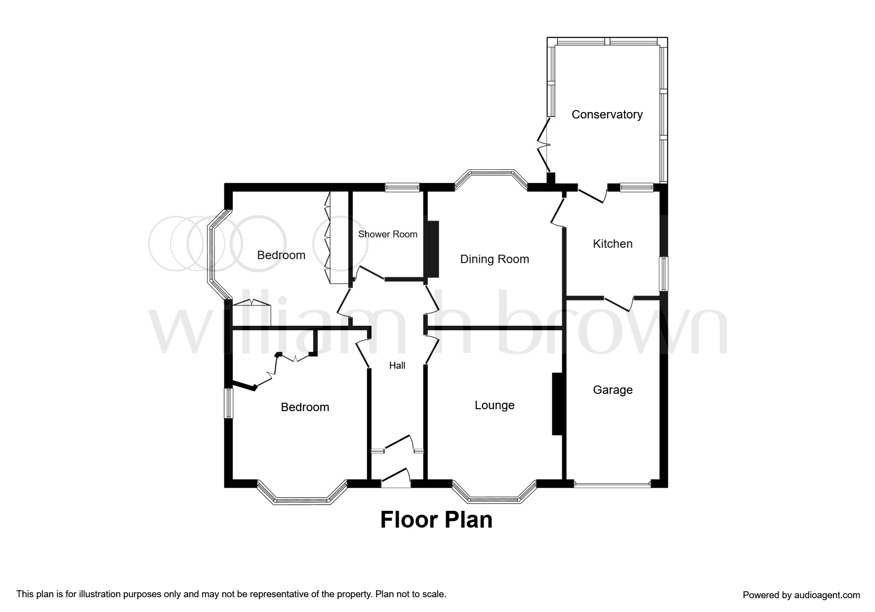 2 Bedrooms Detached bungalow for sale in Beaconsfield Road, Broom, Rotherham S60