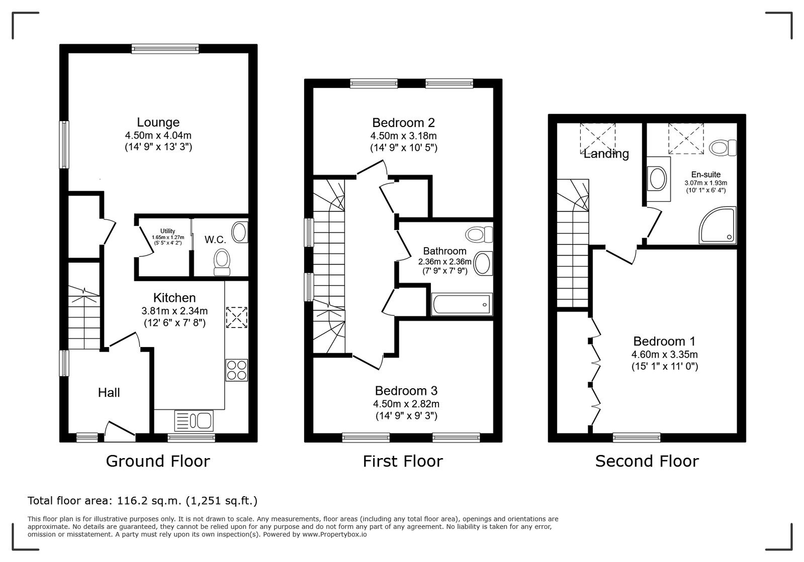9 Poplar Grove, Edwinstowe floorplan