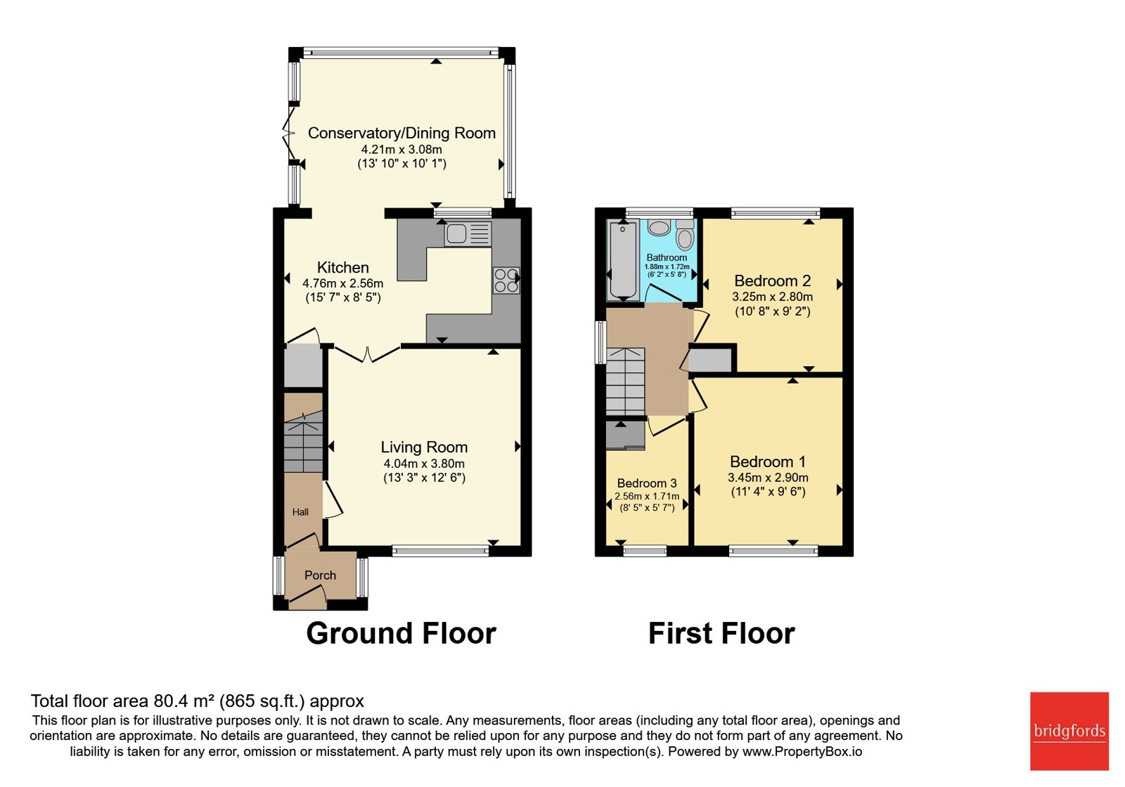 38a, Palmerston Road, Manchester floorplan