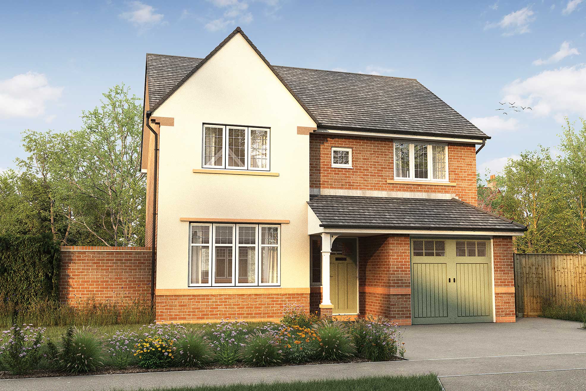 Exterior Skelton Four Bedroom New Build