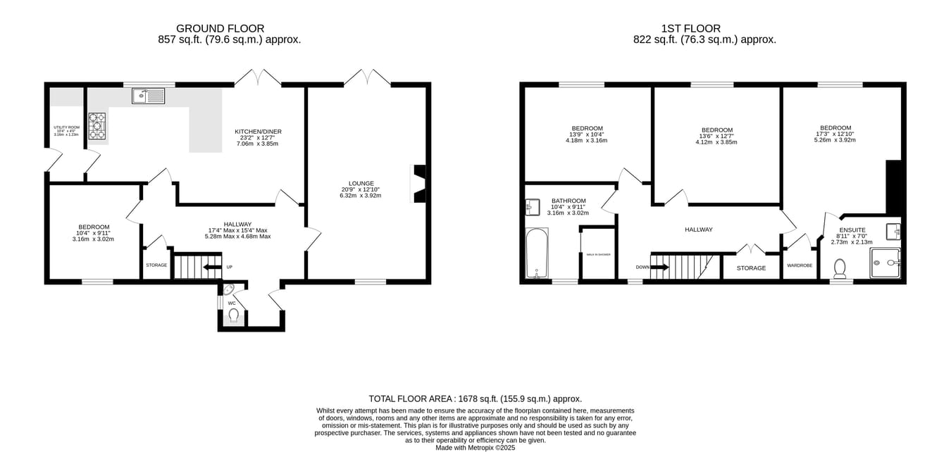 1, Willow Way, Camrose floorplan