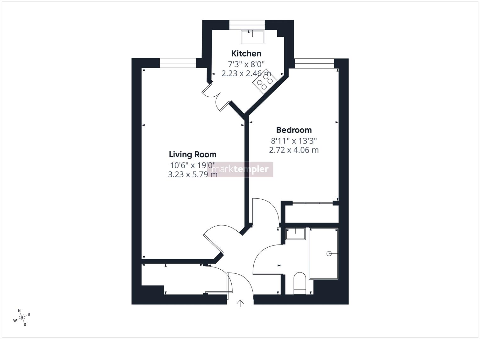 33, Coleridge Court, Clevedon floorplan