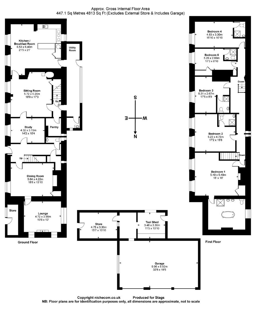 Harepath Farm, Harepath Hill, Seaton floorplan