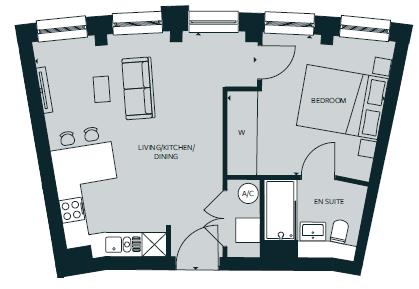 One One Six (Plot 91), Cockfosters Road, Barnet floorplan