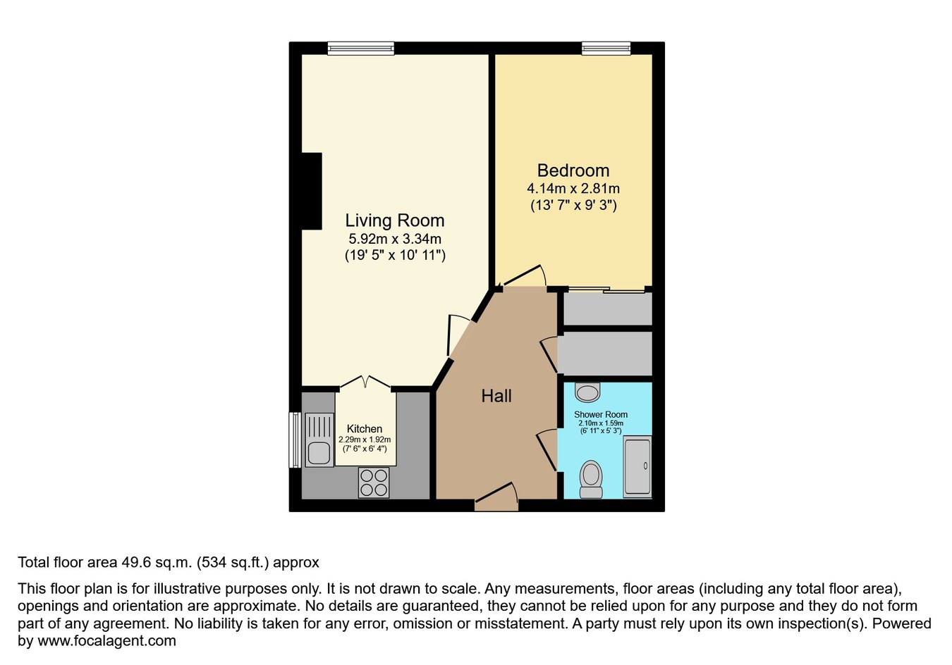 28 Belfry Court, The Village, York floorplan