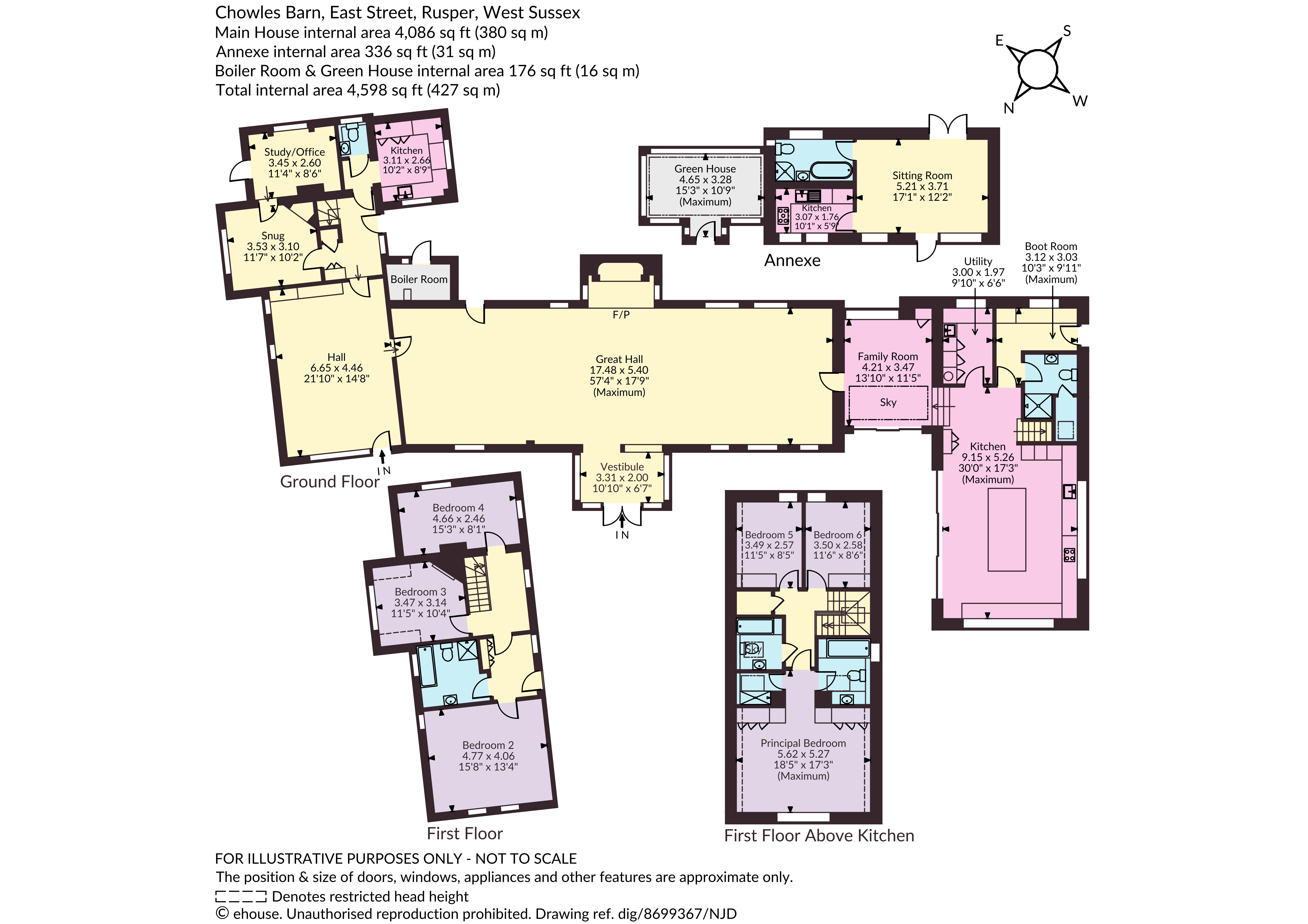 Chowles Barn,, East Street, Horsham floorplan