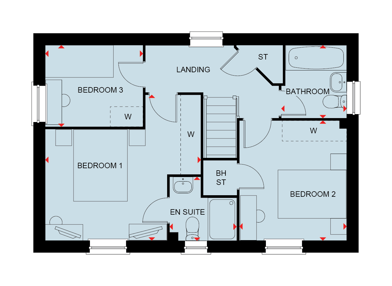 H883699, Trenchard Circle, Upper Heyford floorplan