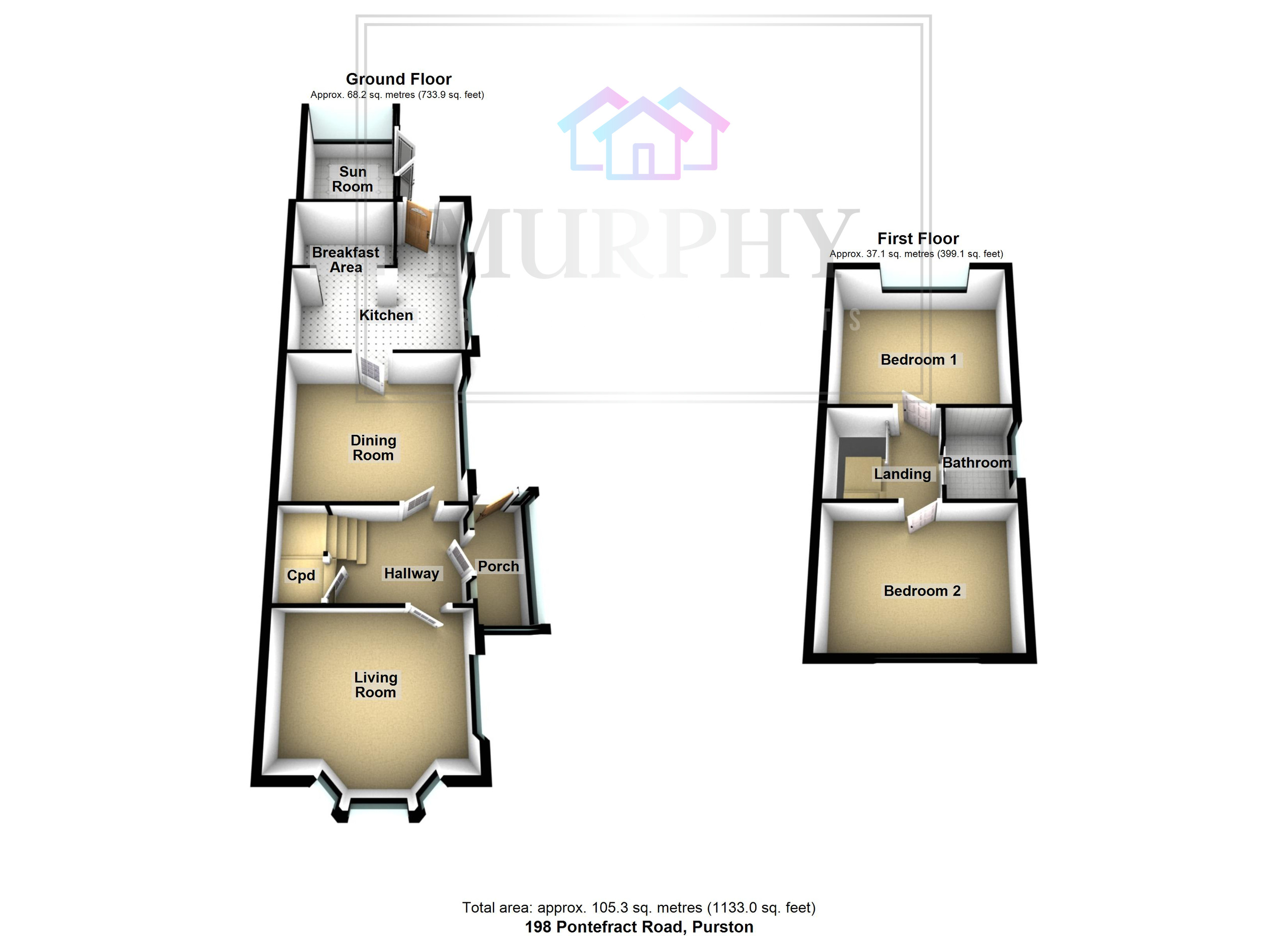 198, Pontefract Road, Pontefract floorplan