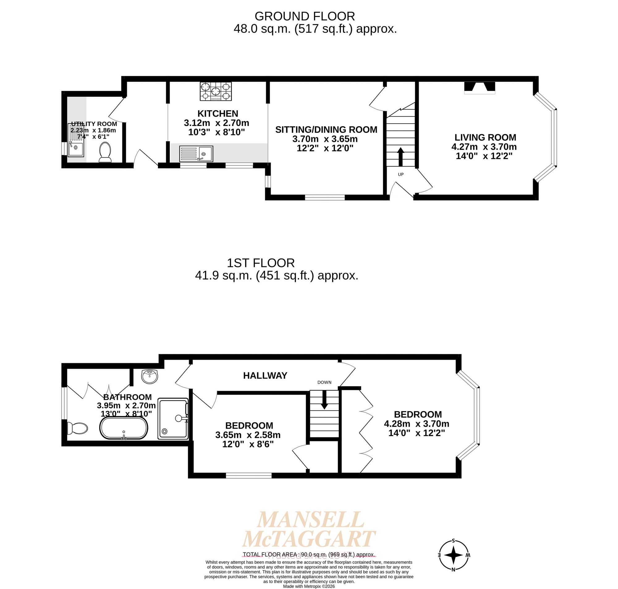 99 Dunnings Road, East Grinstead floorplan