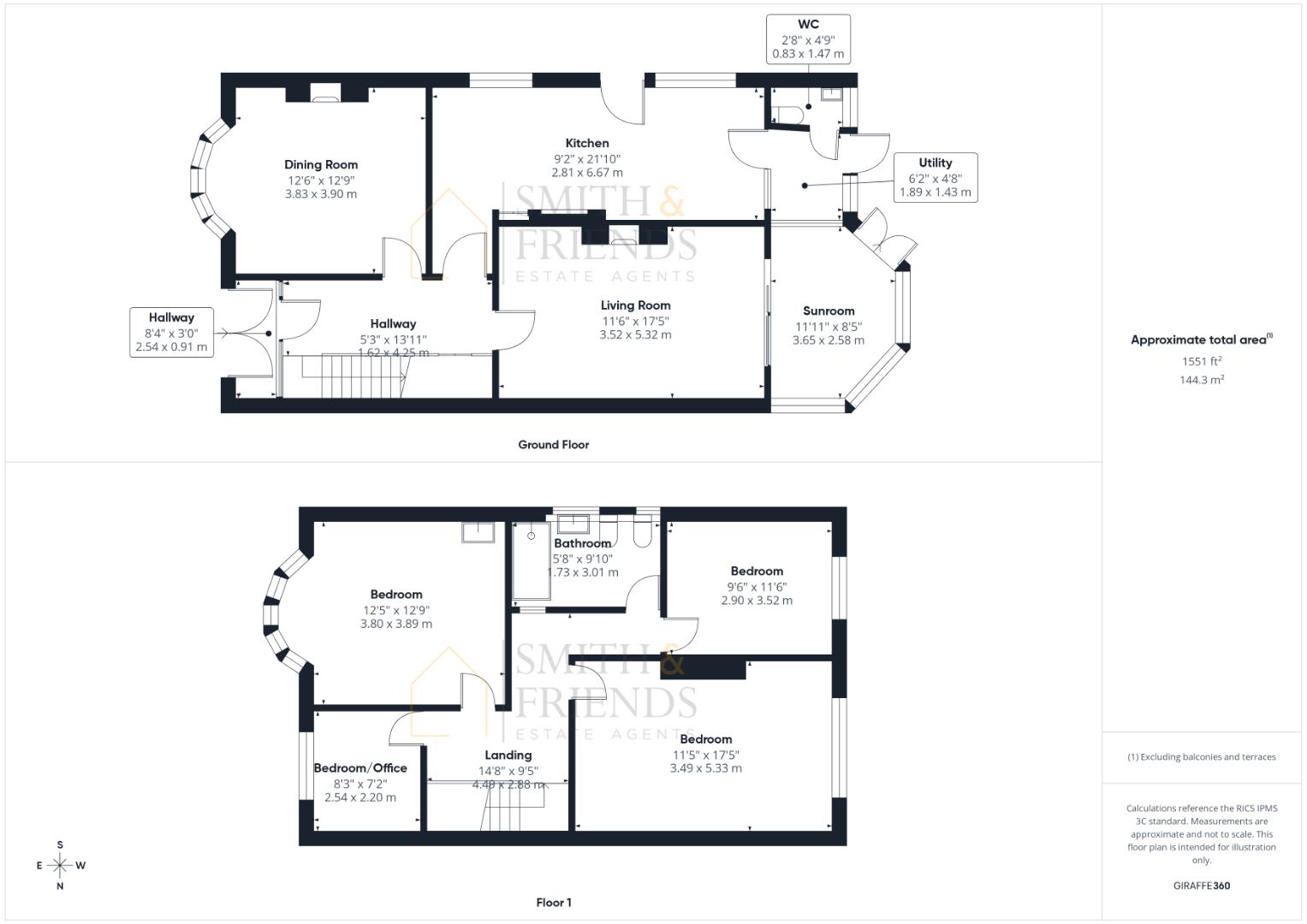 262, Acklam Road, Middlesbrough floorplan