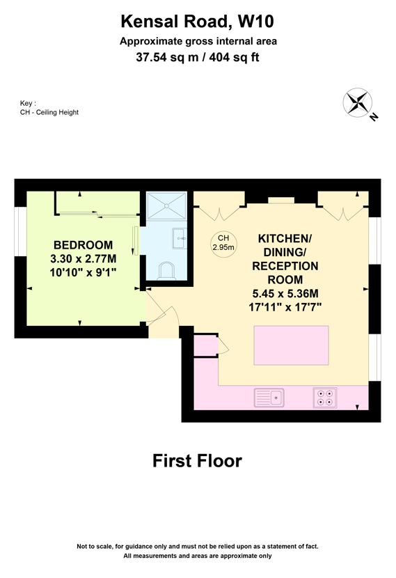 Flat 5, Kensal Road, 269-271 floorplan