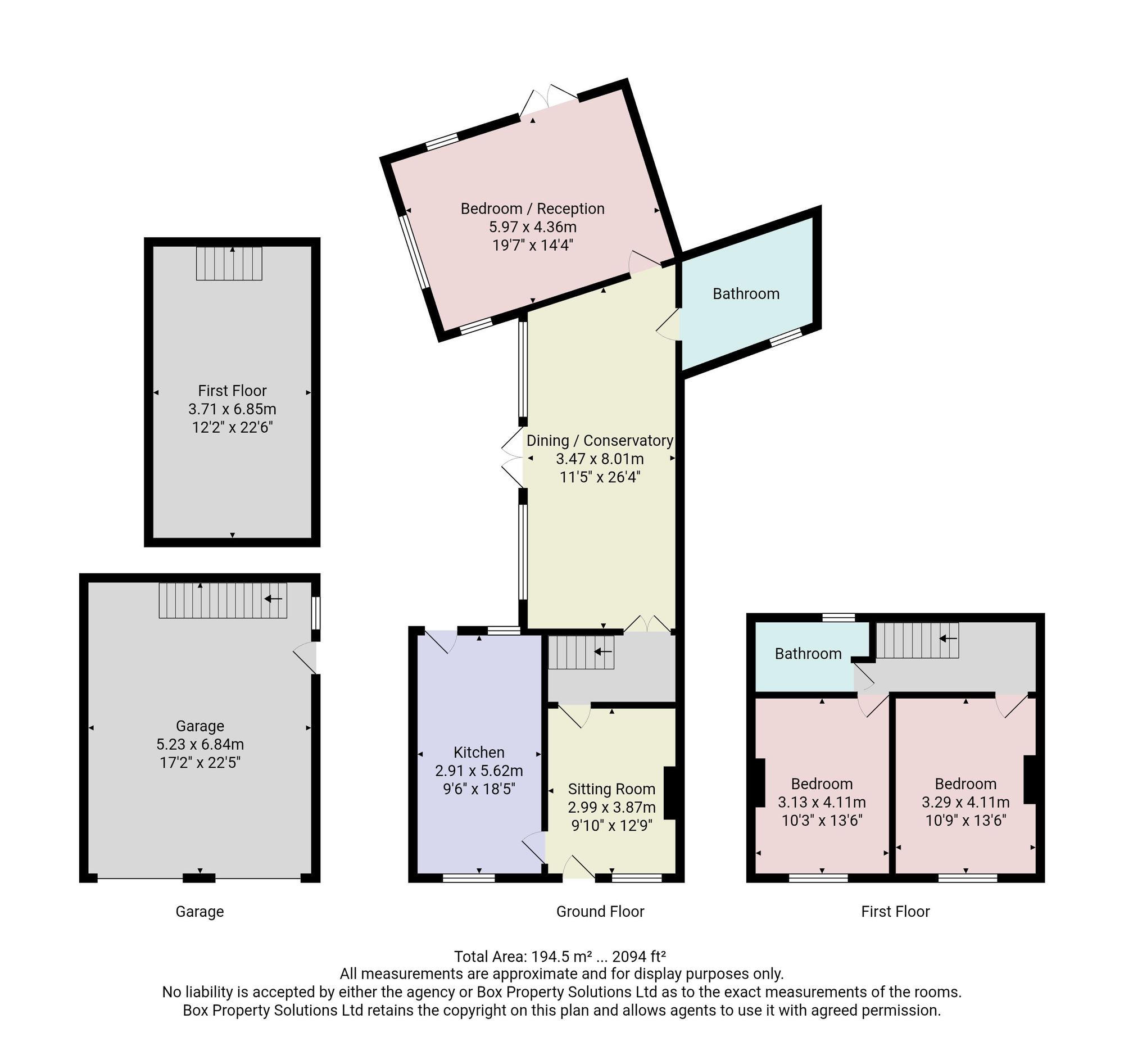 West Garth Main Street, Knaresborough floorplan