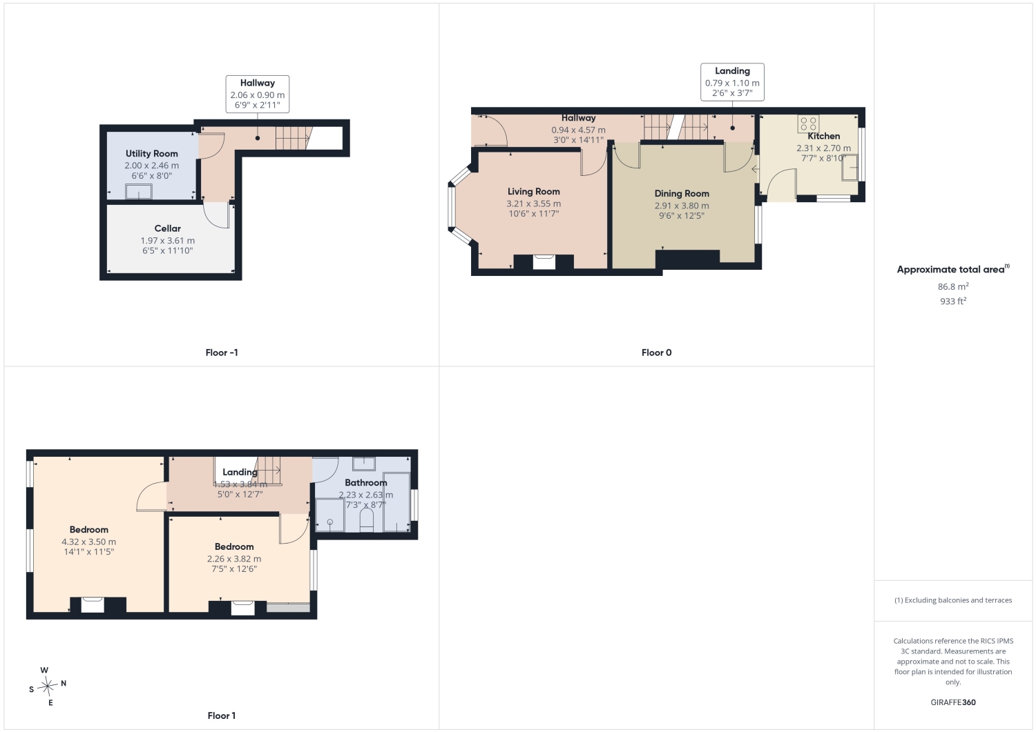 12, Wath Road, Sheffield floorplan
