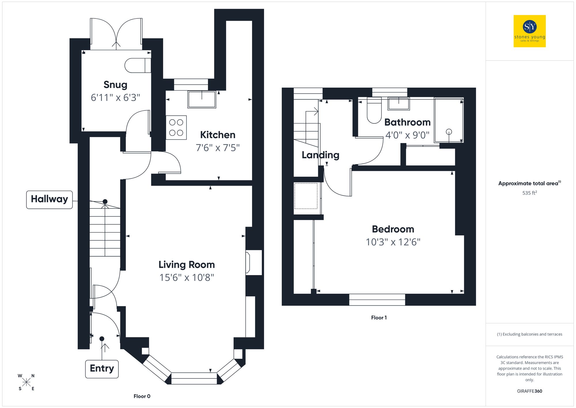 587 Whalley New Road, Blackburn floorplan