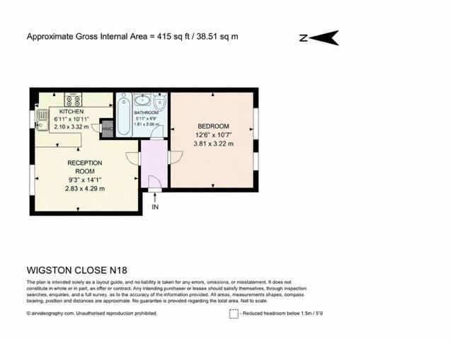 Wigston Close, London floorplan