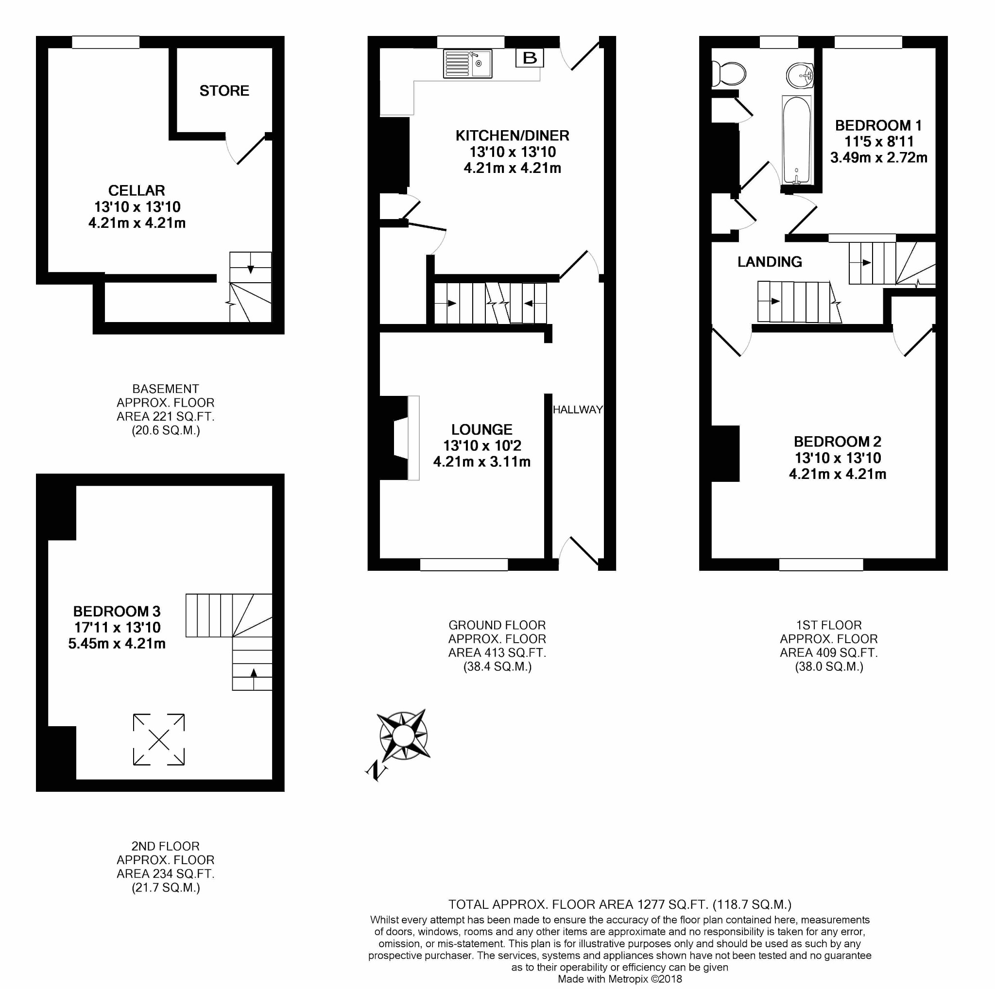 3 Bedrooms  for sale in Selborne Grove, Keighley BD21