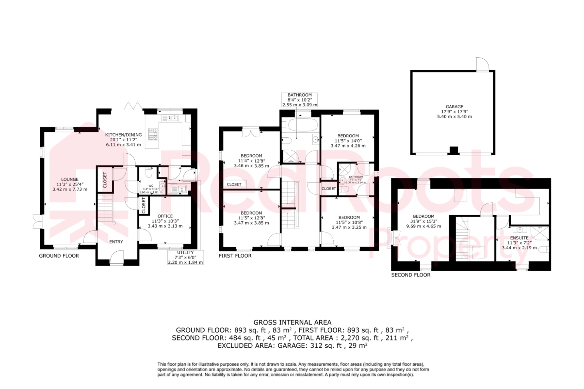 3 Lock Keepers View, Sprotbrough, South Yorkshire floorplan