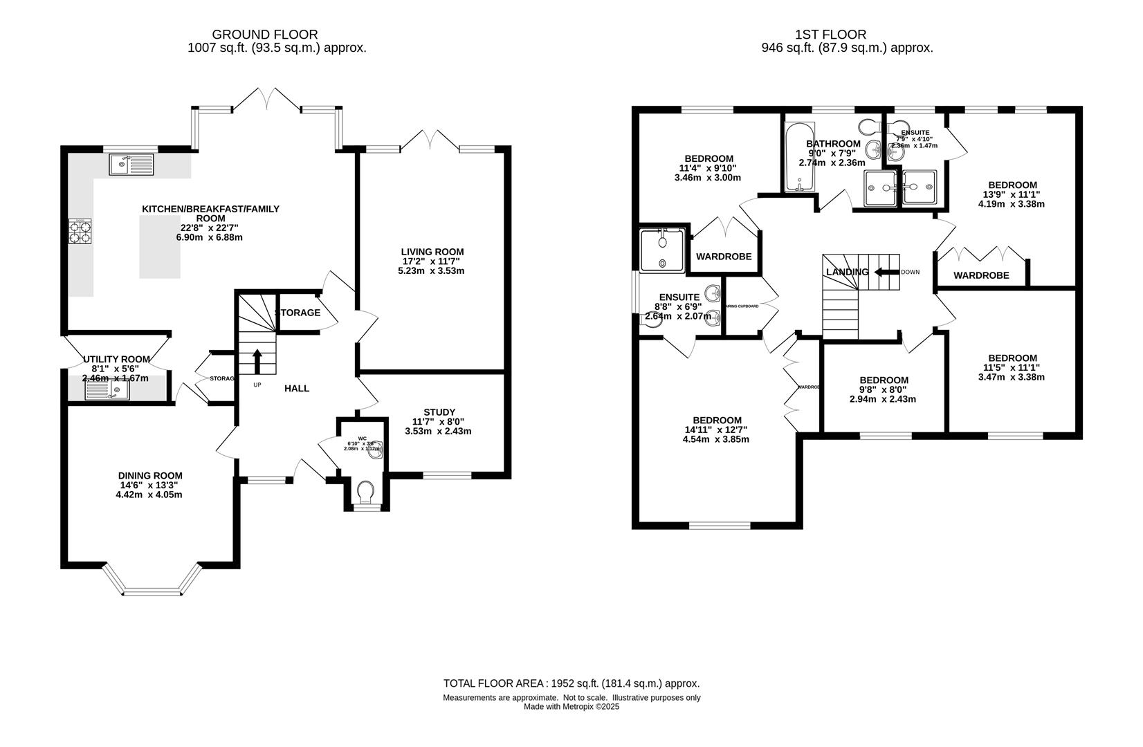 14, Christy Close, Bristol floorplan